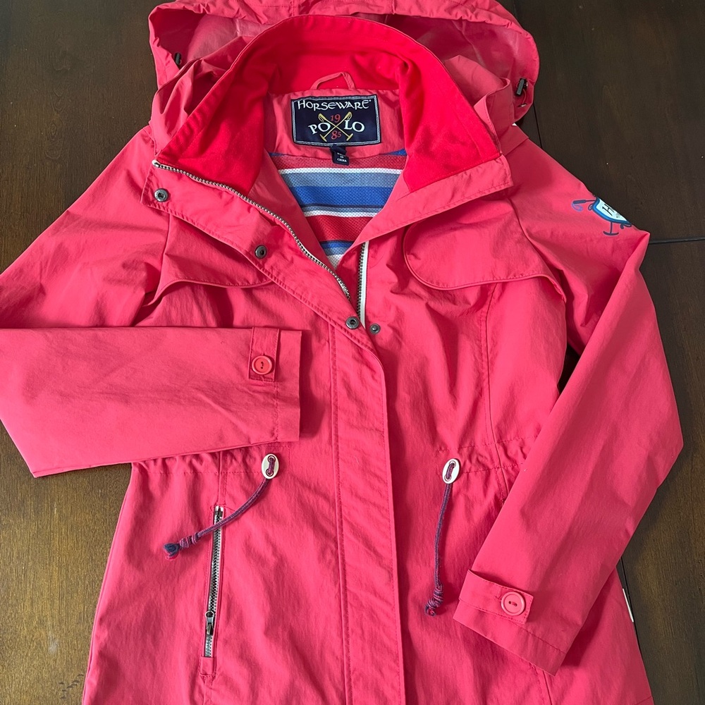 Women Horseware Polo Paloma Parka Size Small in like new condition